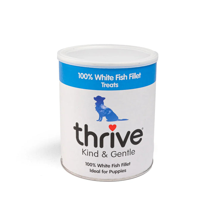 Thrive Kind &amp; Gentle Dog Treats White Fish Maxi Tube 110G