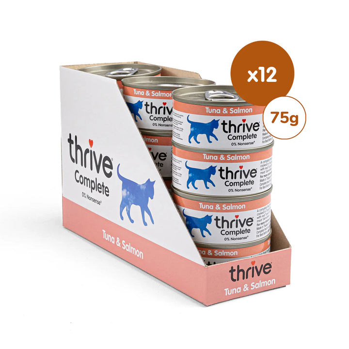 Thrive Complete Adult Tuna & Salmon 75g x 12