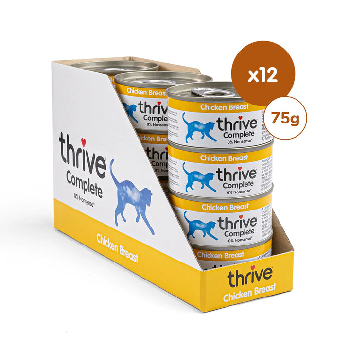 Thrive Complete Adult Chicken Breast 75g x 12