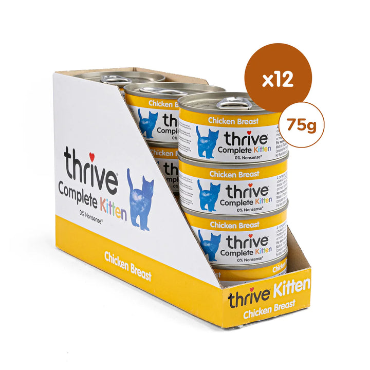 Thrive Complete Kitten Chicken Breast 75g x 12