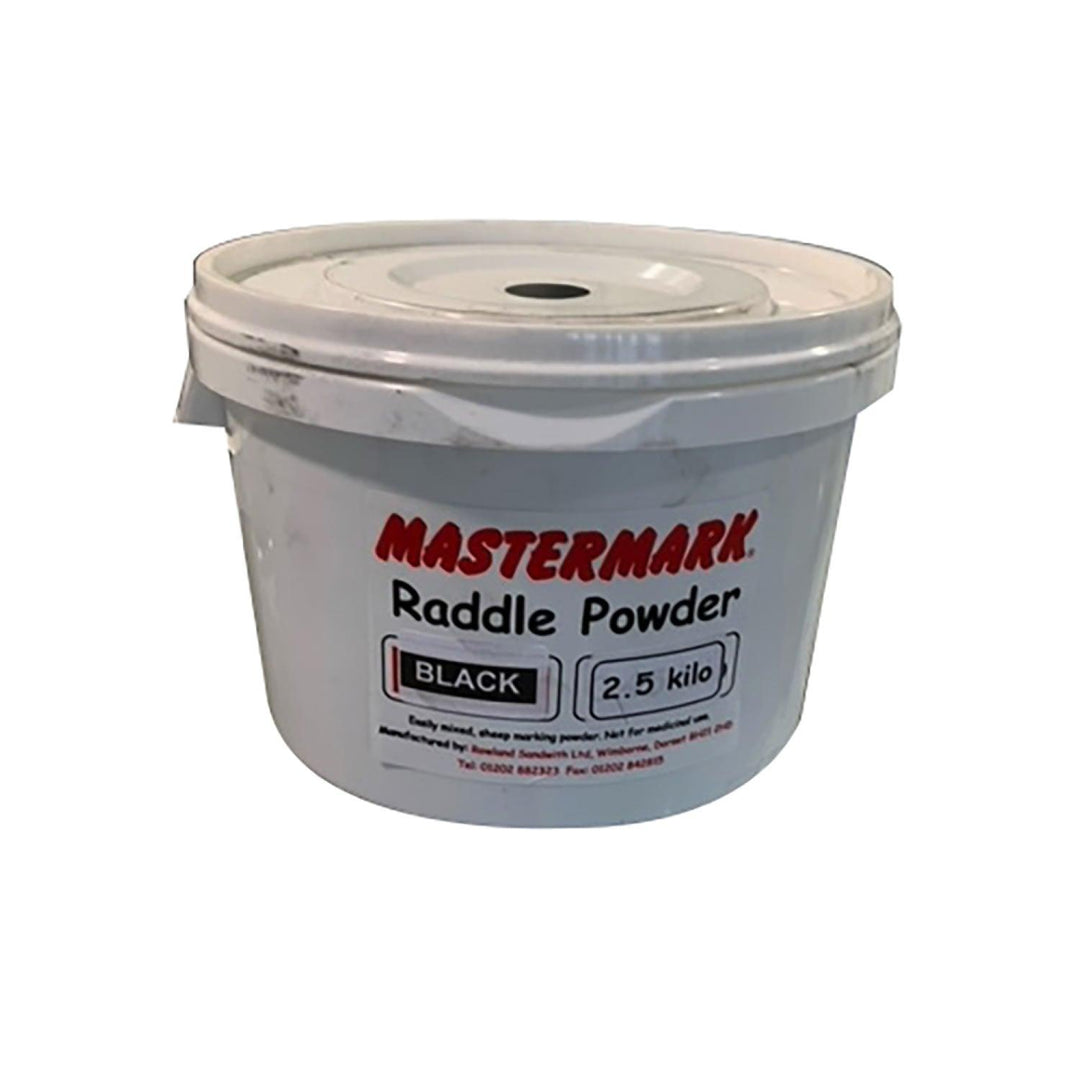 Mastermark Raddle Powder Black x 2.5kg