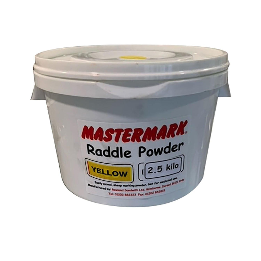Mastermark Raddle Powder Yellow x 2.5kg