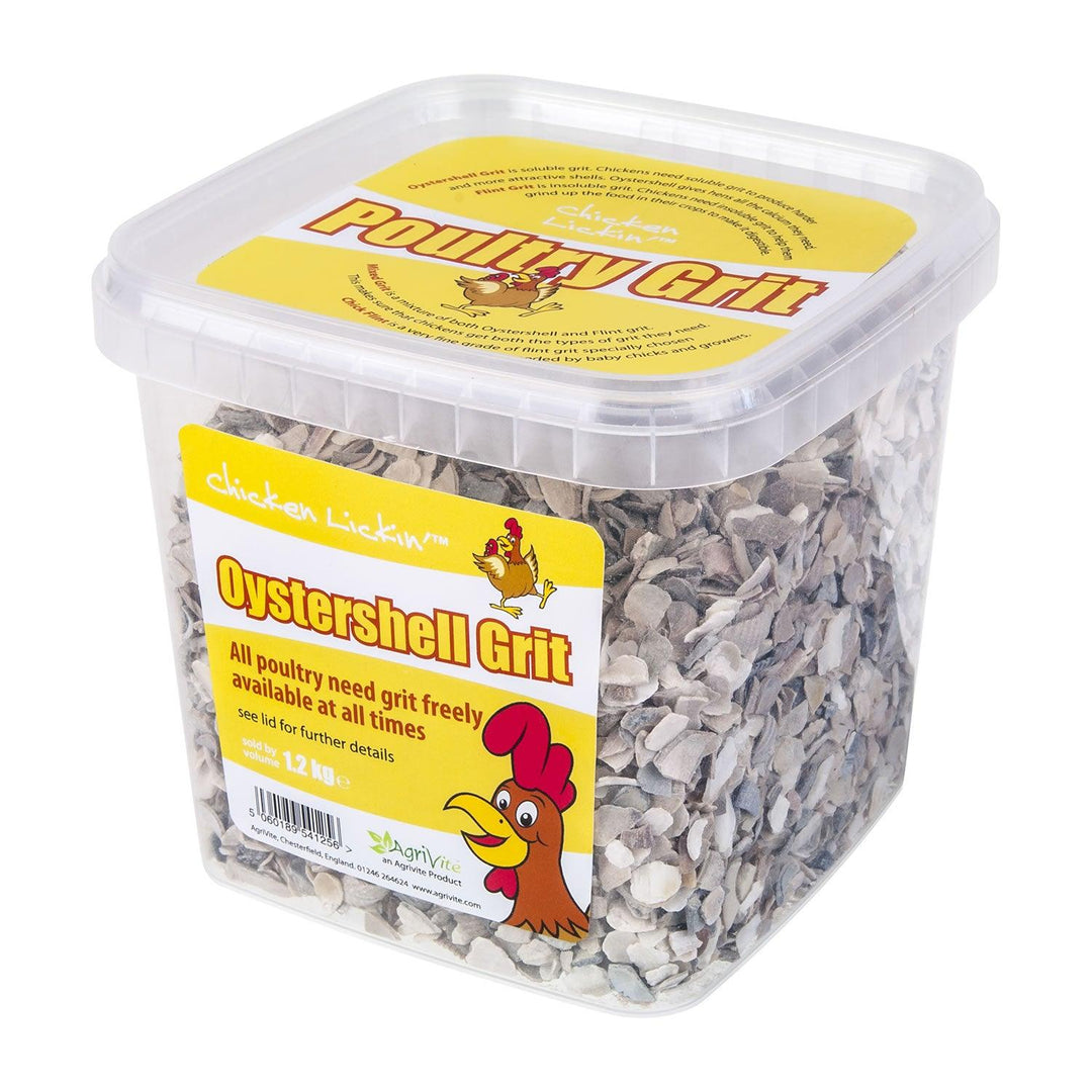 Agrivite Chicken Lickin Oystershell Grit 1.2kg