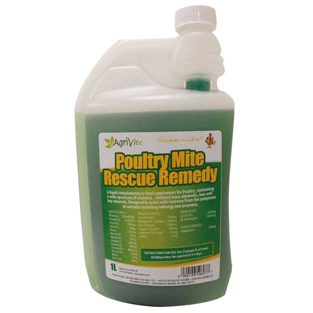 Agrivite Poultrymite Rescue Remedy 1ltr