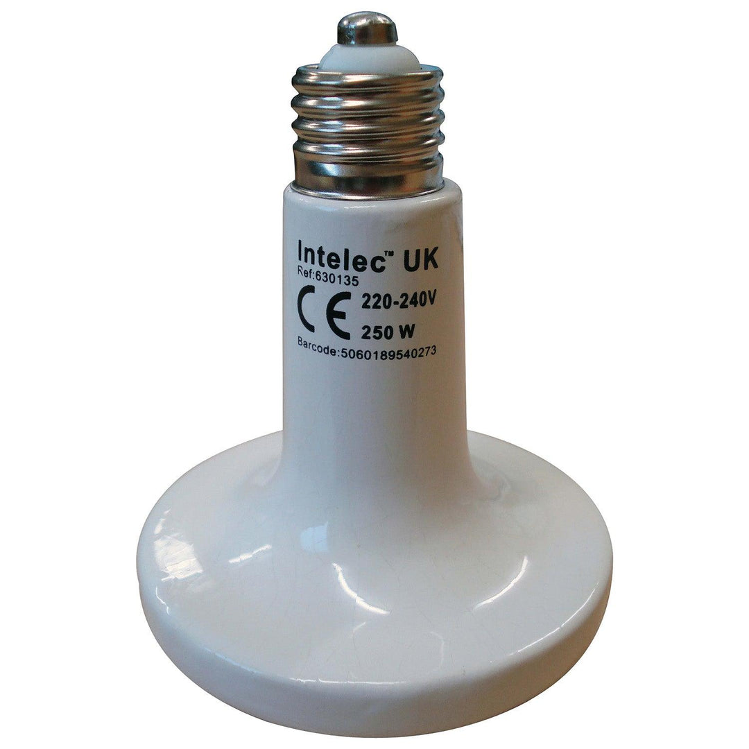 Intelec Dull Emitter Ceramic Infra-Red Heat Bulb 250w
