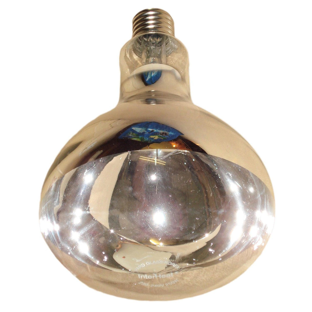 Intelec Hard Glass Infra-Red Heat Bulb Clear 150w
