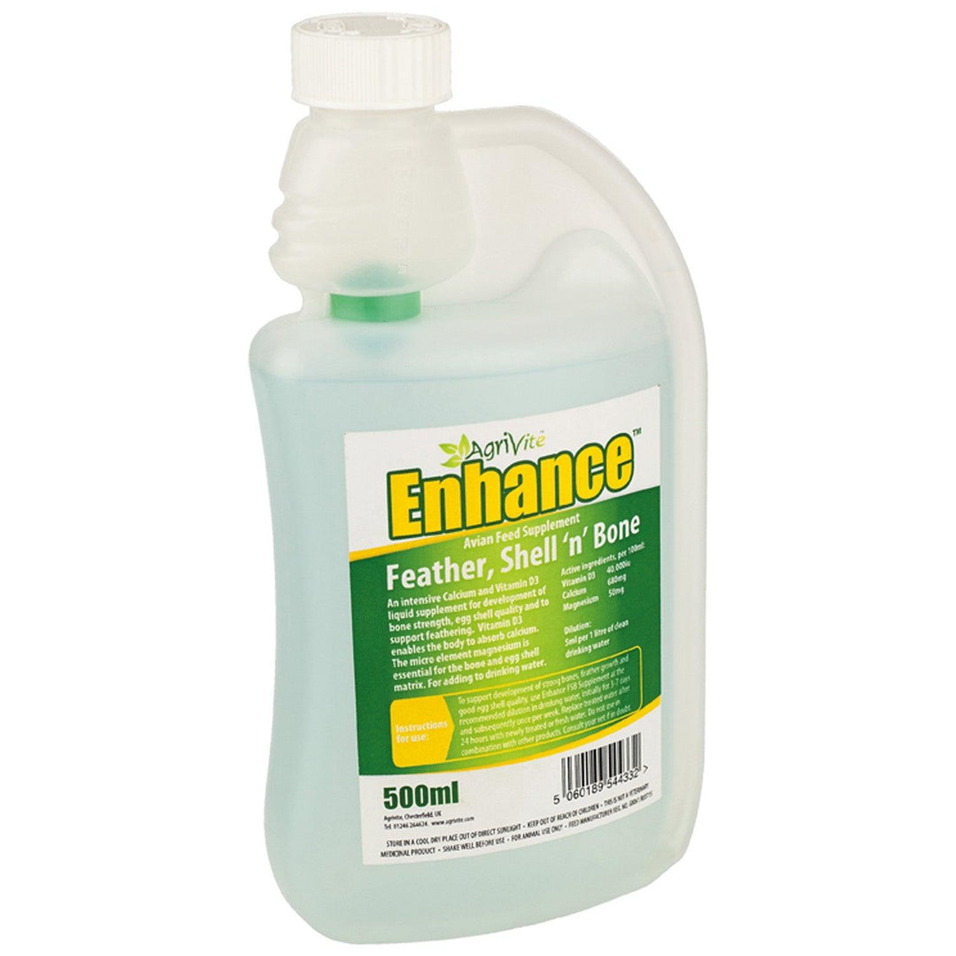 Agrivite Enhance Feather Shell N Bone Supplement 500ml