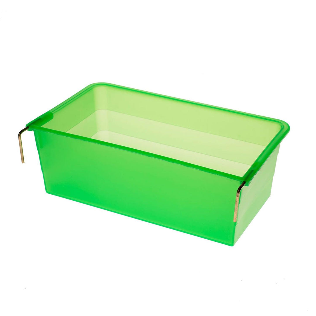 Eton Plastic Hook On Rectangle Cup Green 1400ml