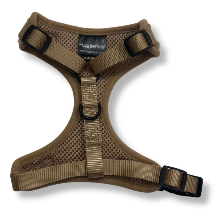 HugglePets Skye & Murphy Teddy Dog Harness Caramel