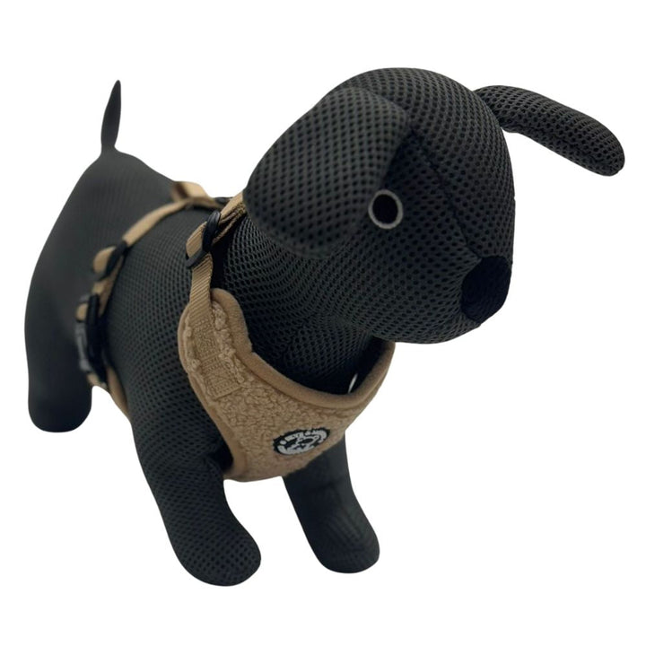 HugglePets Skye & Murphy Teddy Dog Harness Caramel