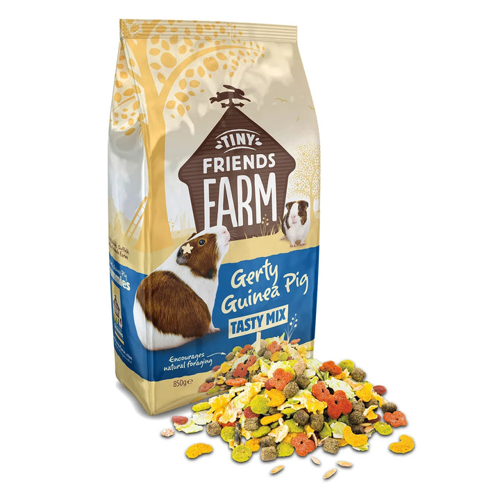 Tiny Friends Farm Gerty Guinea Pig Tasty Mix 850G