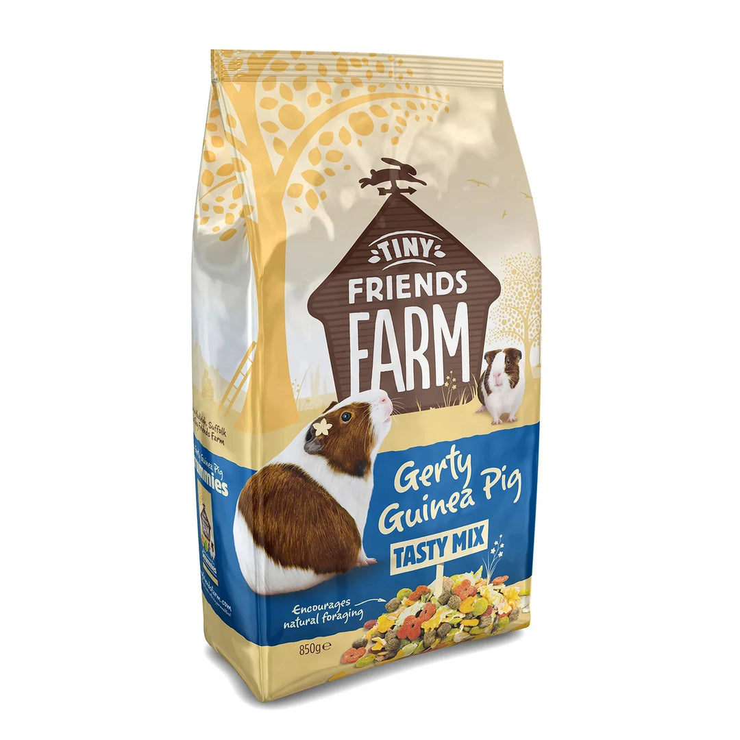 Tiny Friends Farm Gerty Guinea Pig Tasty Mix 850G