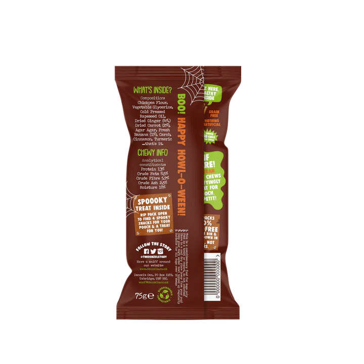 Denzel's Halloween Toffee Apple Sticks 75G