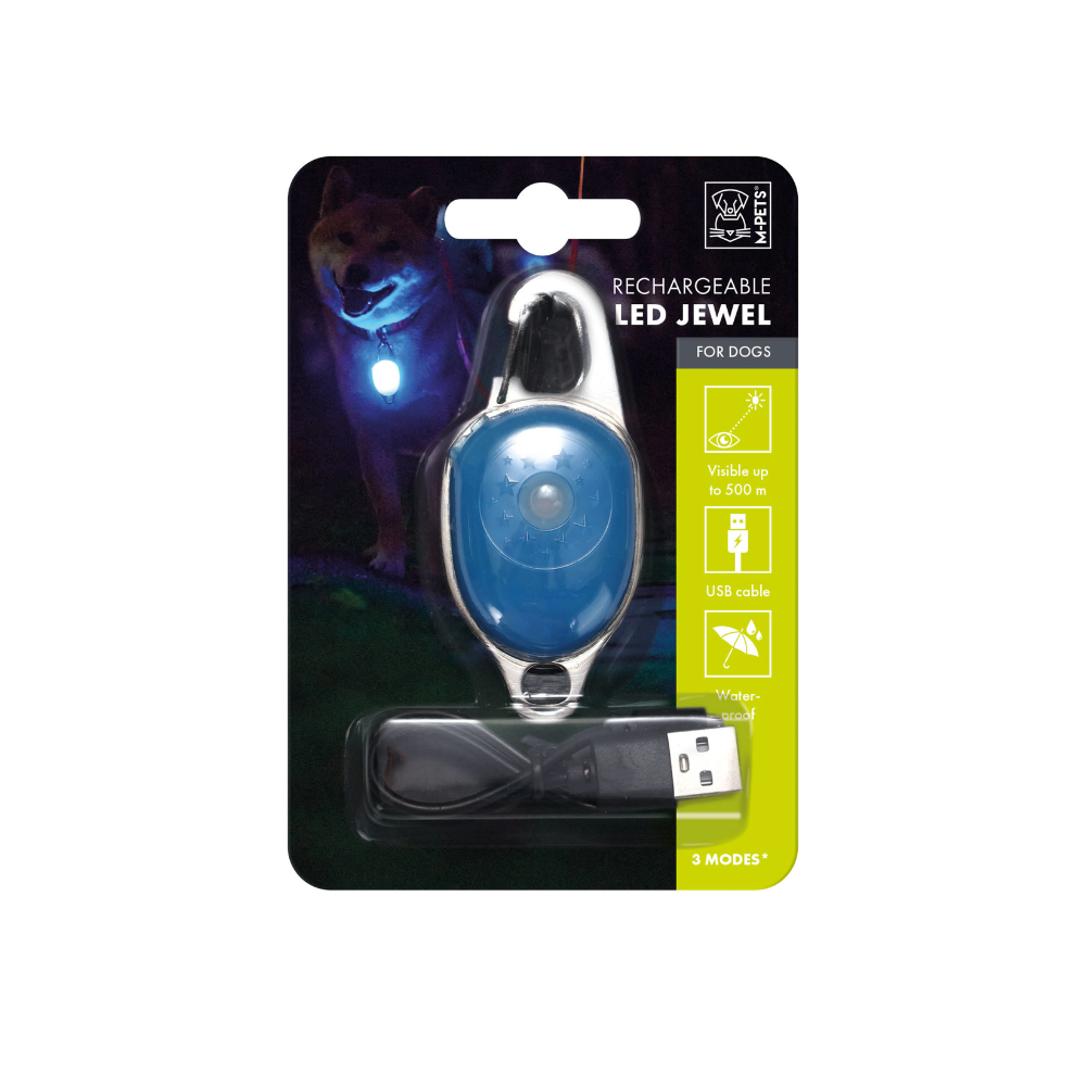 M-PETS Rechargeable Led Jewel For Dog