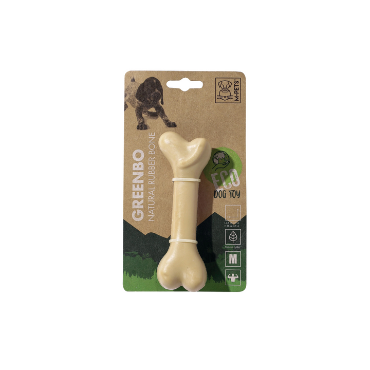 M-PETS Greenbo Natural Rubber Bone