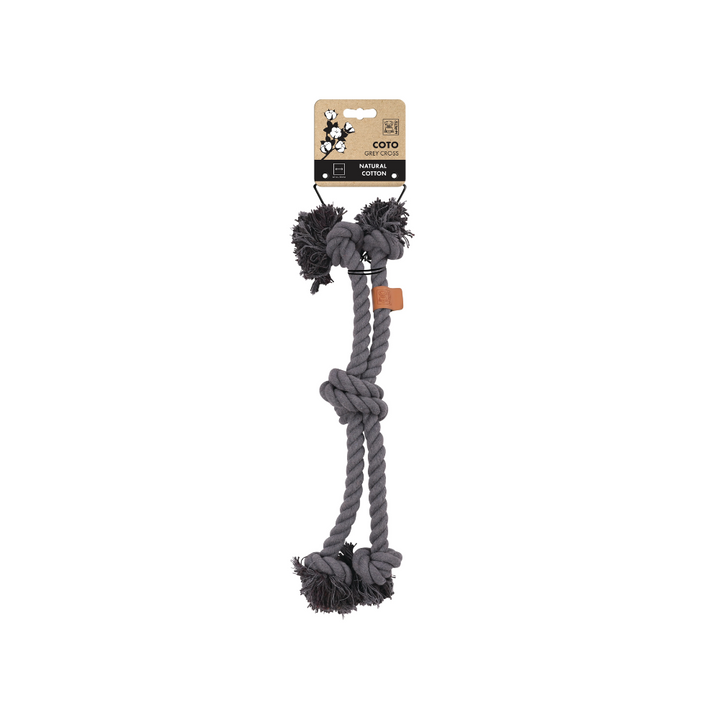M-PETS Coto Eco Rope Dog Toy Cross 60cm