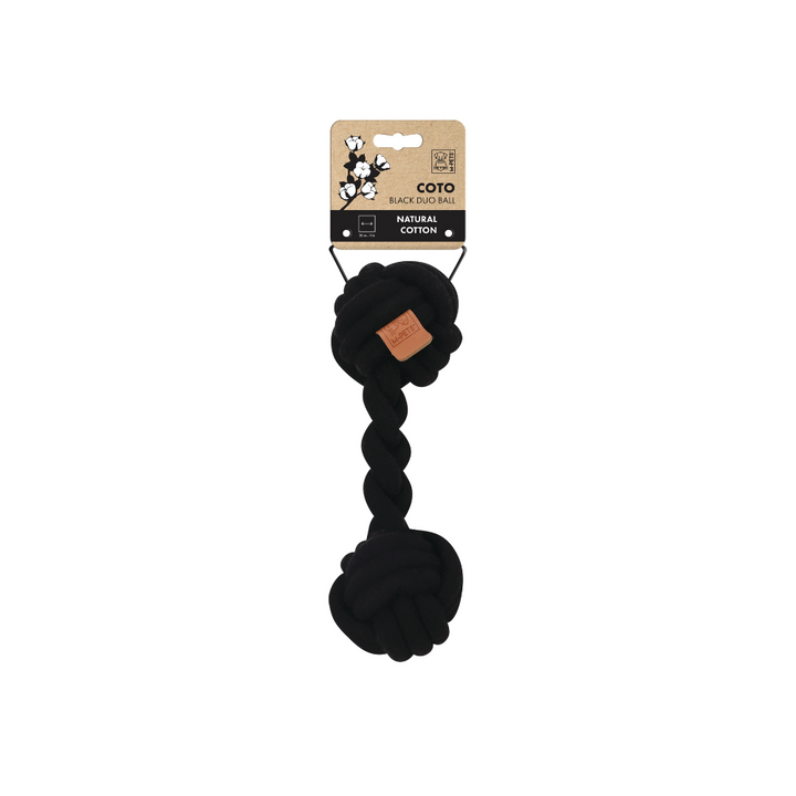 M-PETS Coto Eco Rope Dog Toy Duo Ball 28cm