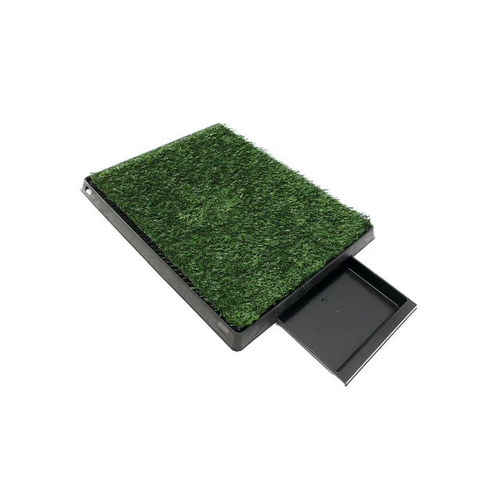M-PETS Grass Mat Training Pad With Tray With Extra Refill