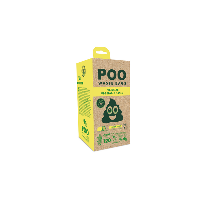 M-PETS Poo Dog Waste Bags Lemon Scented