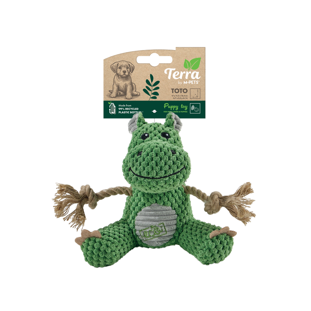 M-PETS Terra Eco Puppy Toy Toto