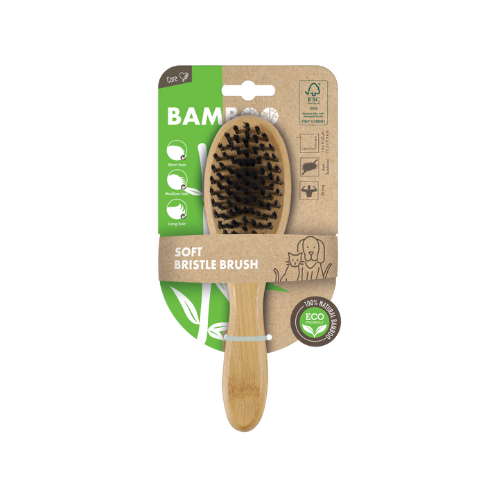M-PETS Bamboo Soft Bristle Brush