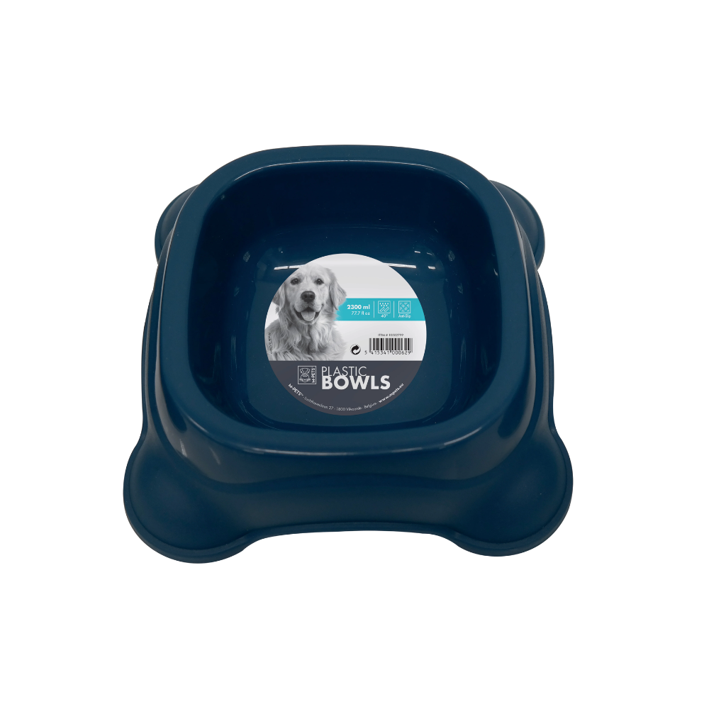 M-PETS Plastic Single Bowl - 2300ml