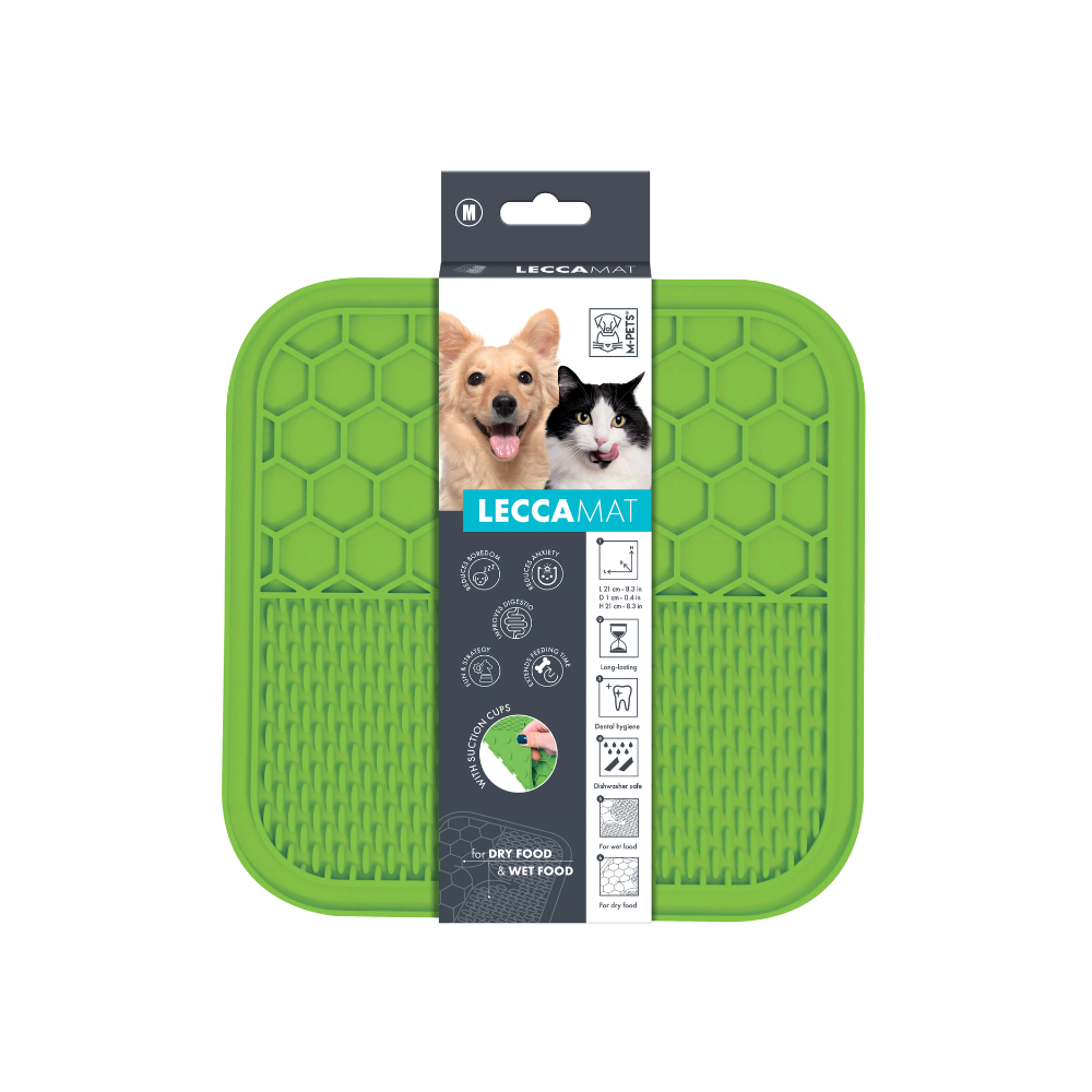M-PETS Lecca Mat Green For Dogs And Cats