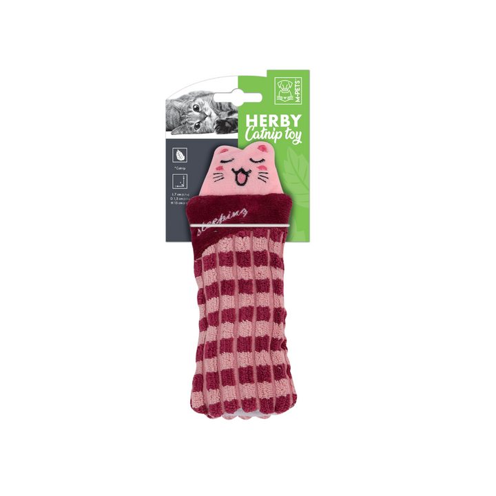 M-PETS Herby Catnip Toy Cat Character Assorted
