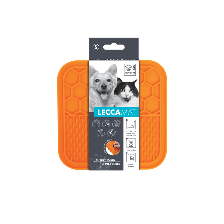 M-PETS Lecca Mat Orange For Dogs And Cats