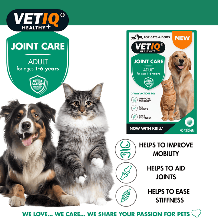 Vetiq Healthy + Joint Care Adult Cats & Dogs 45 Tablets