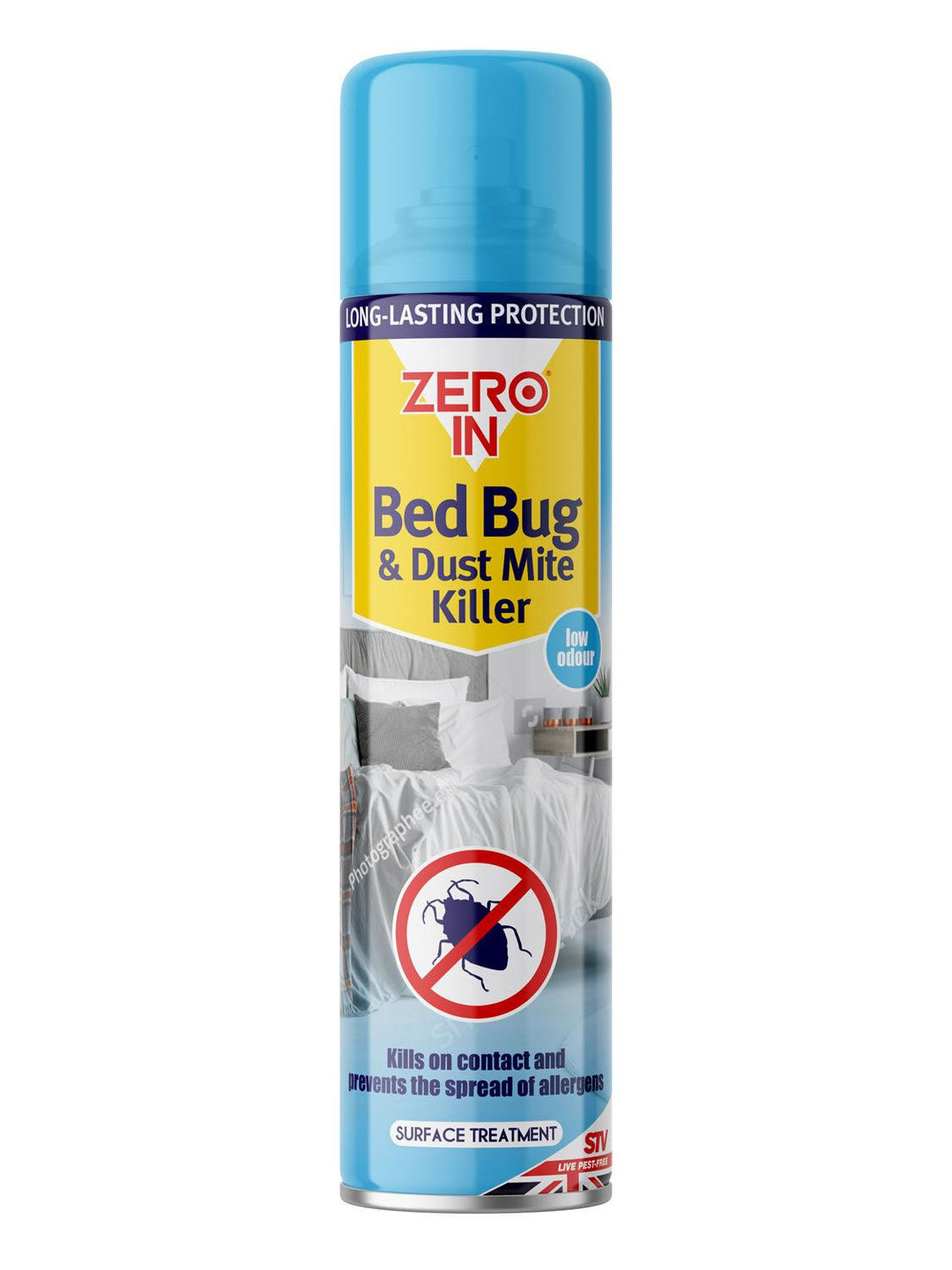 Zero In Bed Bug & Dust Mite Killer 300ml