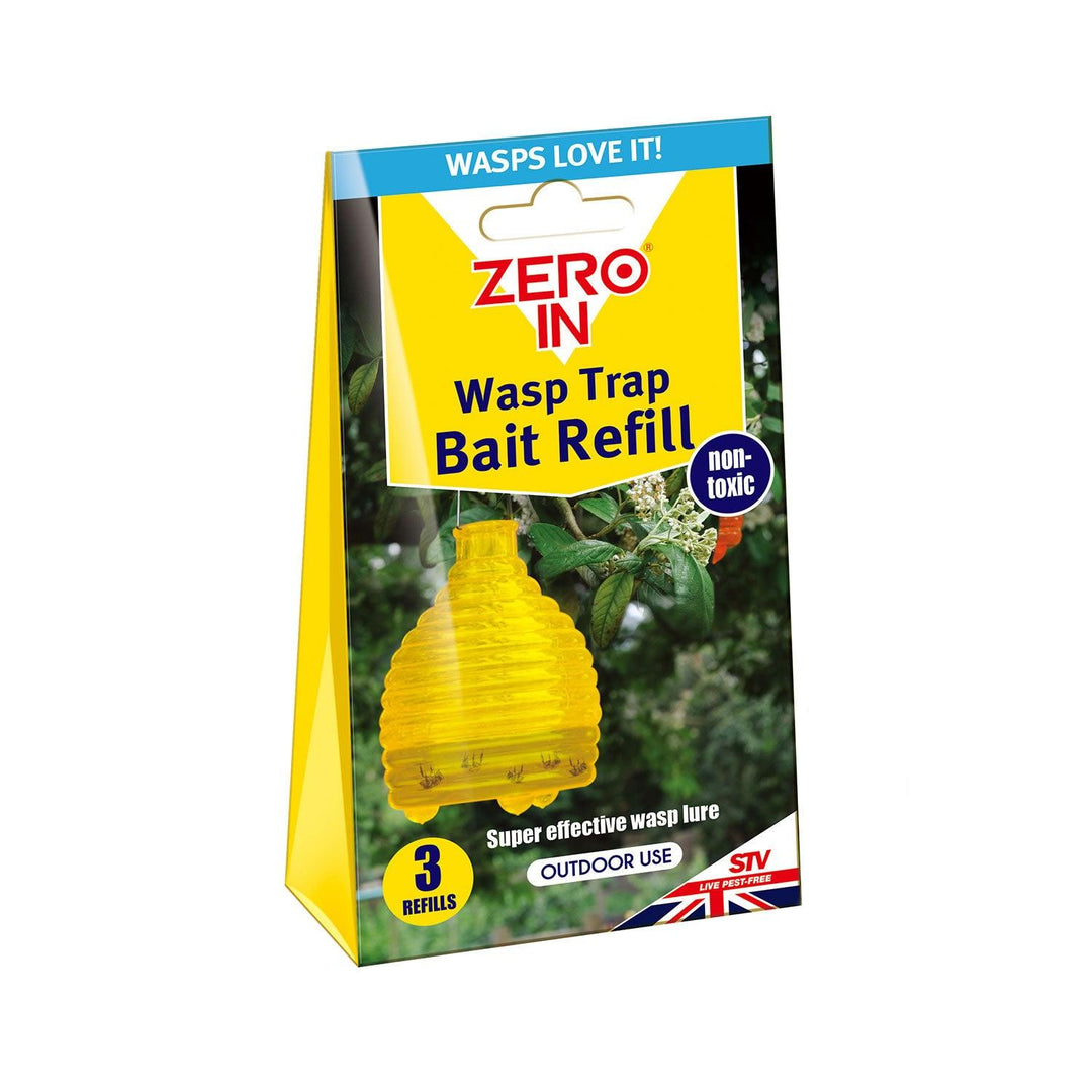 Zero In Honeypot Wasp Trap Bait Refill 3 Pack
