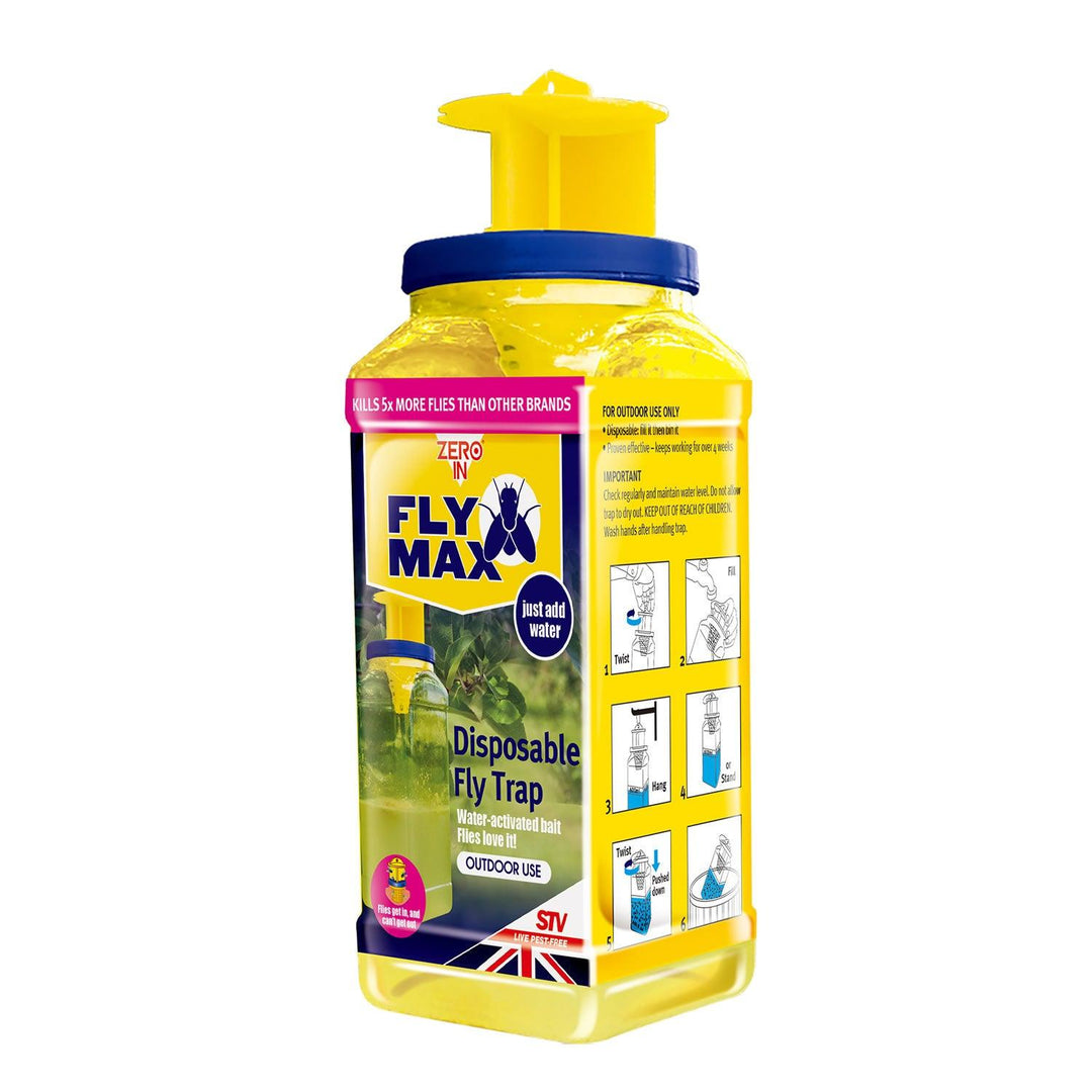 Zero In Fly Max Ready Baited Disposable Trap
