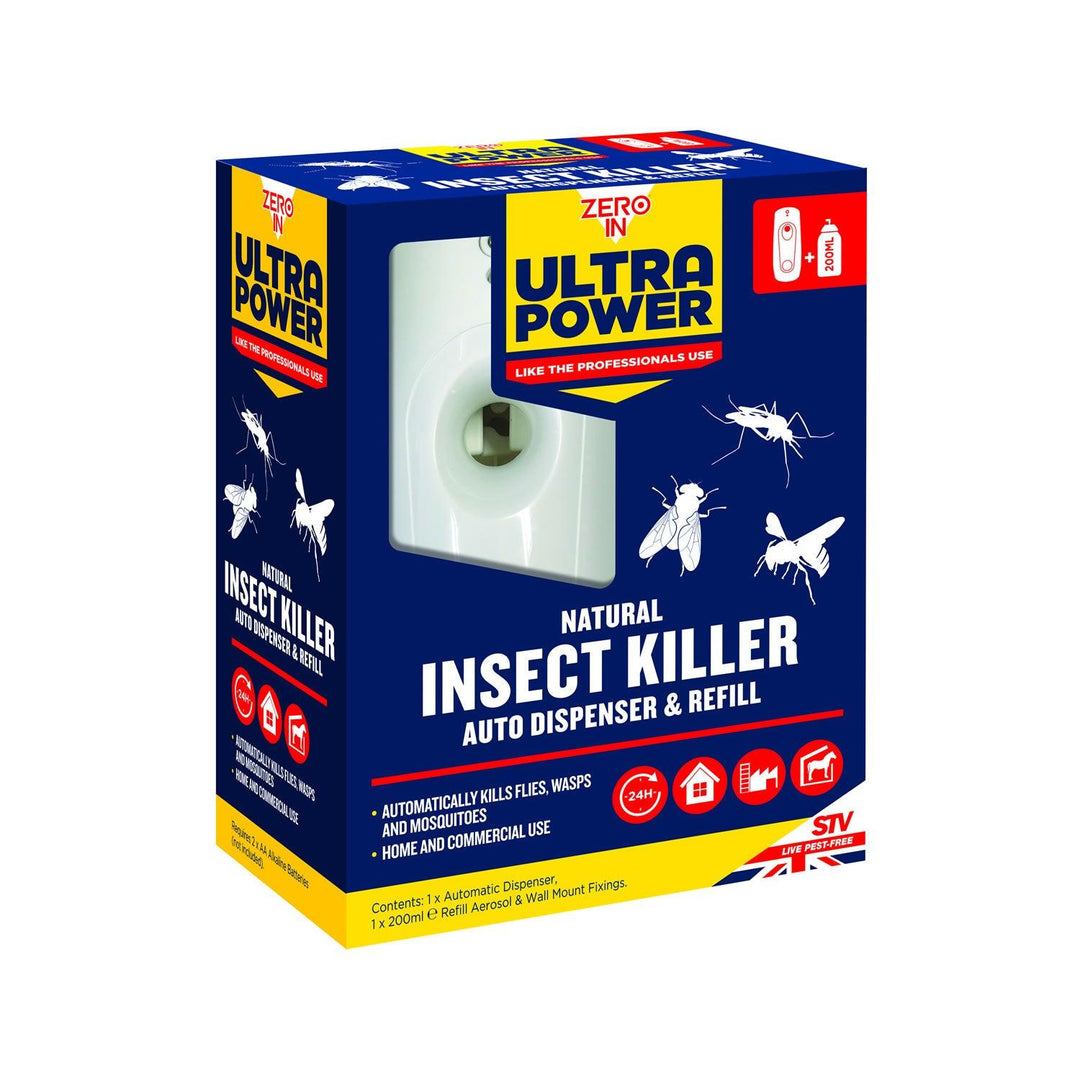 Zero In Ultra Power Flying Insect Killer Auto Dispenser & Refill