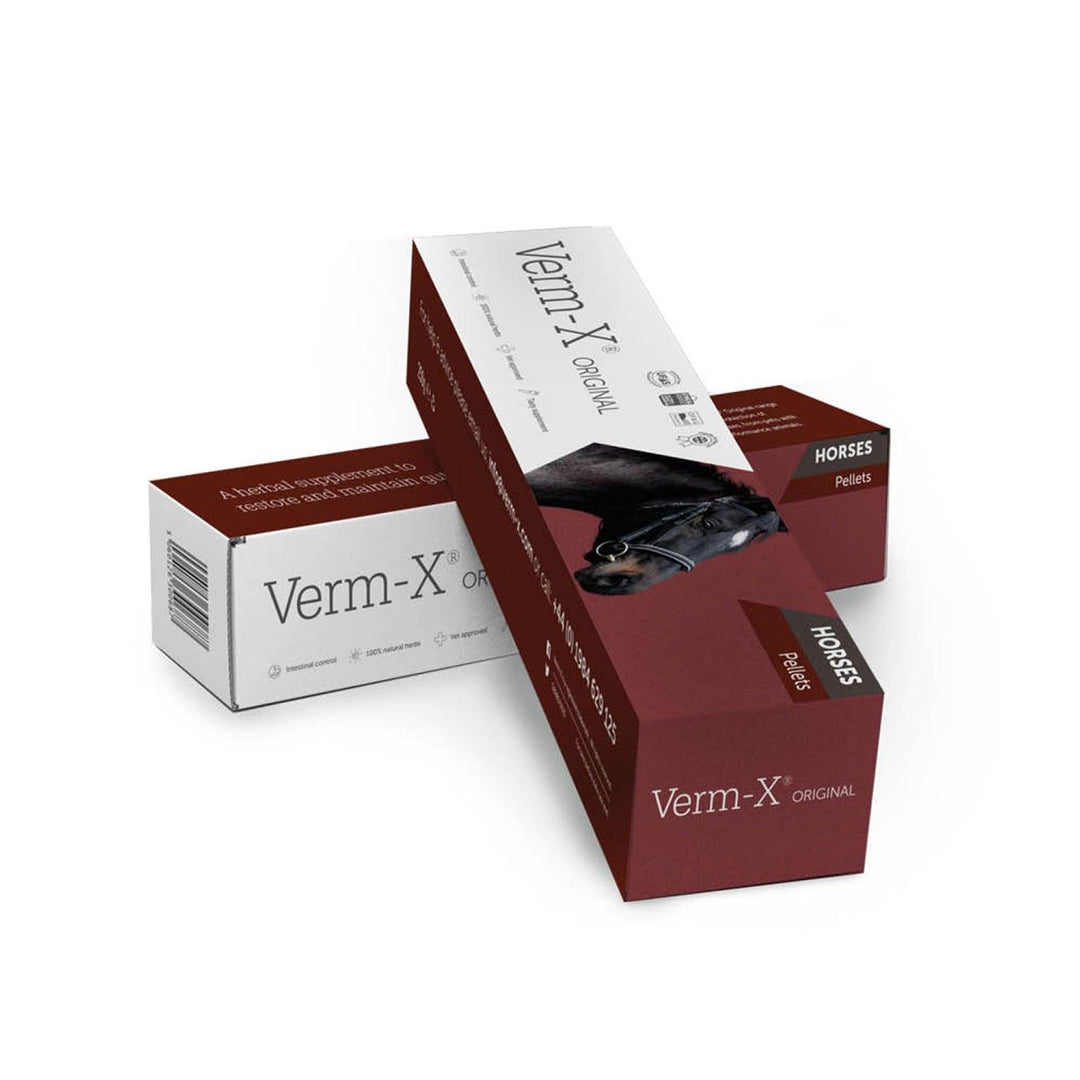 Verm-X Herbal Pellets For Horses & Ponies 12 X 250G Box