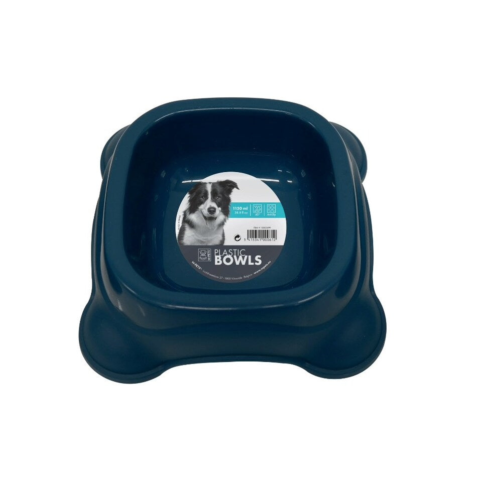 M-PETS Plastic Single Bowl - 1150ml