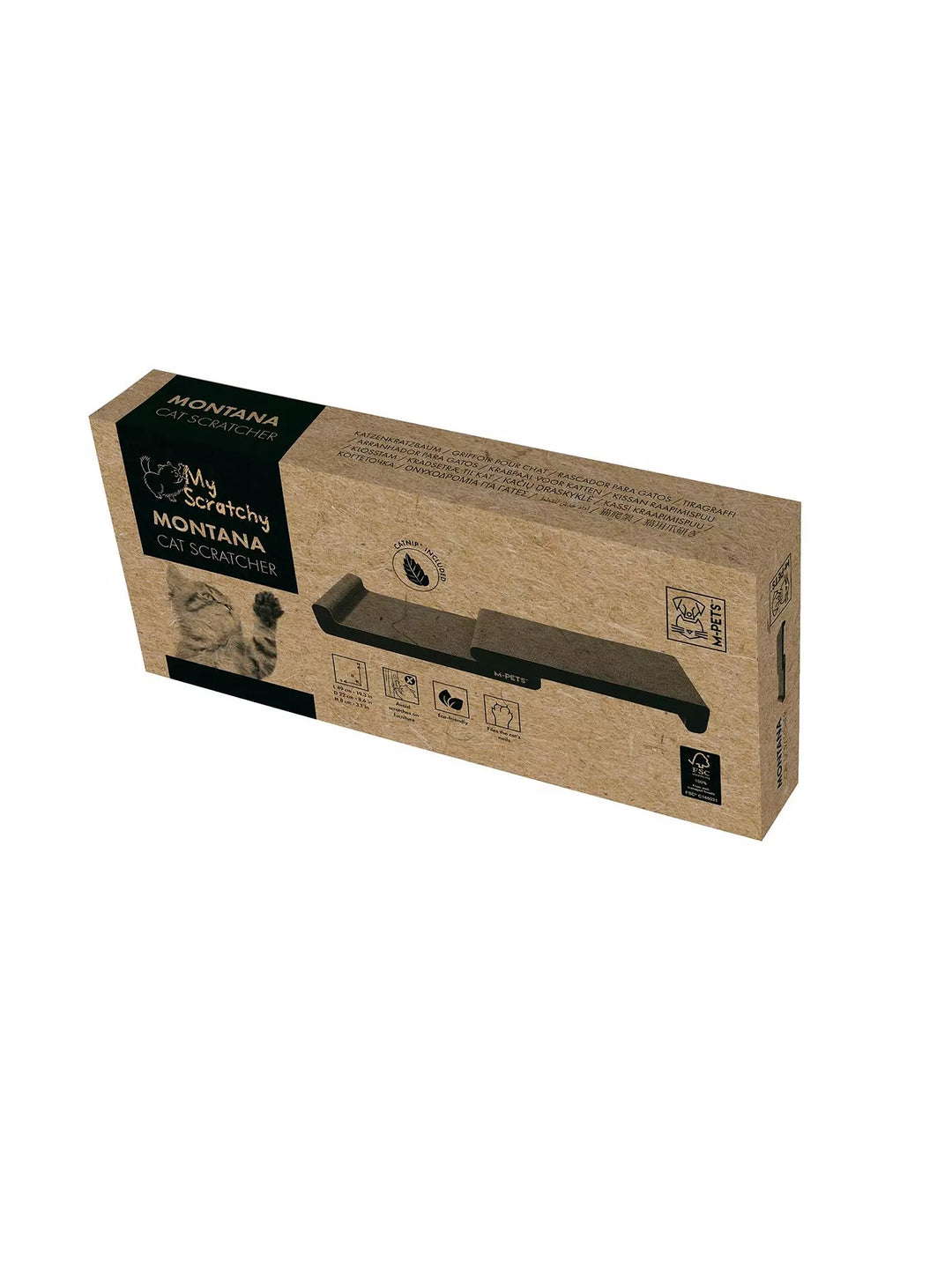 M-PETS My Scratchy Montana Cat Cardboard Scratchers
