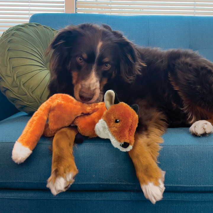 KONG Wild Low Stuff Fox Medium