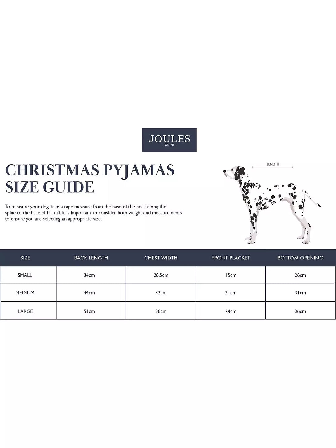 Rosewood Joules - Festive Dog Pyjamas
