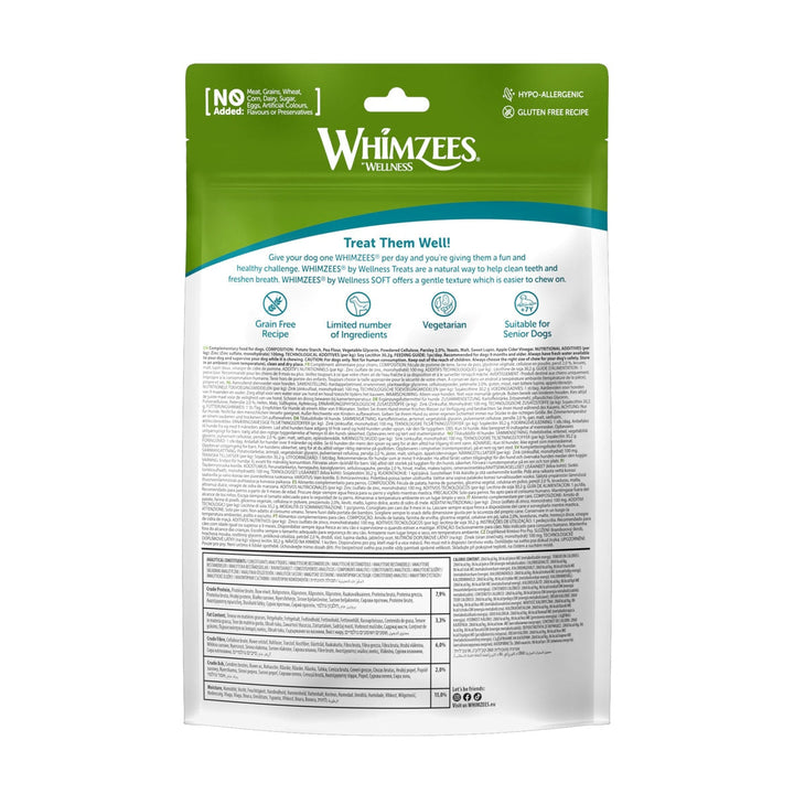 Whimzees Soft Value Bag Medium 14pc