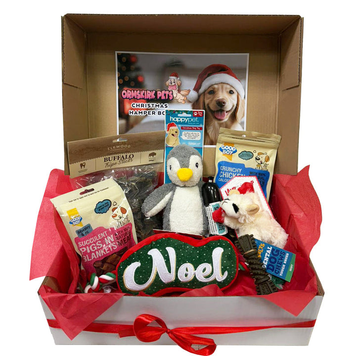 Doggy Christmas Hamper Box Standard