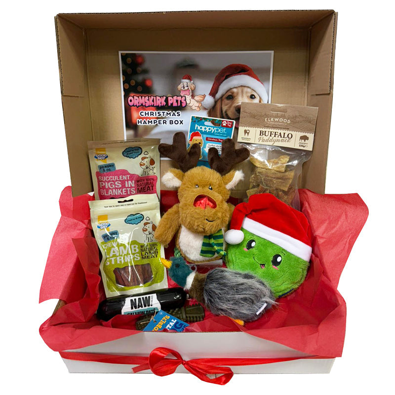 Doggy Christmas Hamper Box Standard