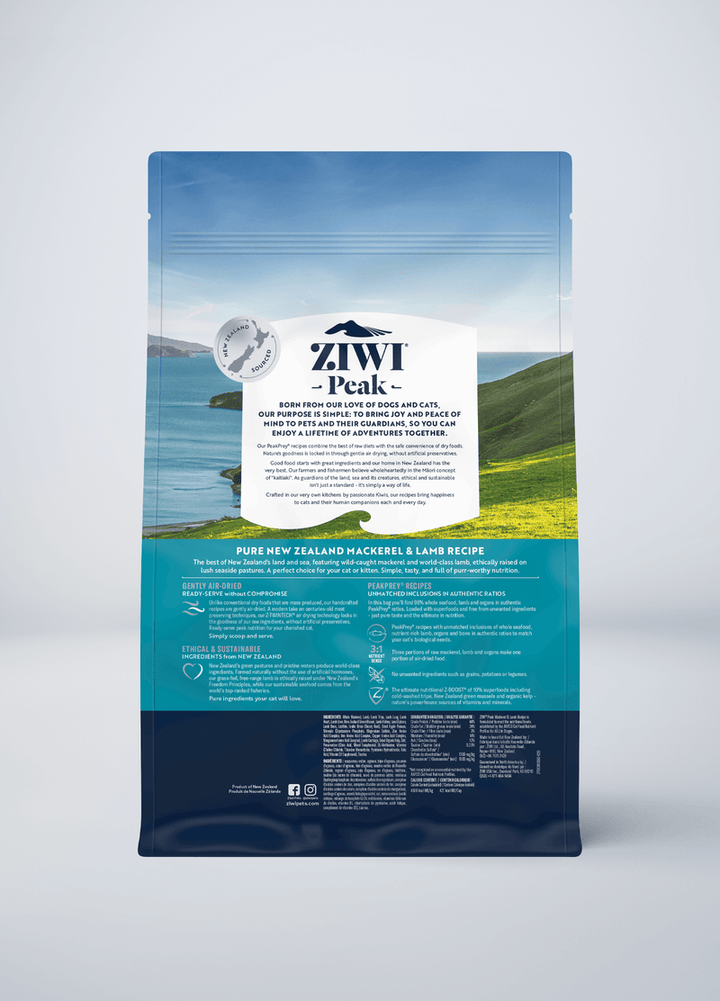 Ziwipeak Daily Cat Air Dried Cuisine Pouch Mackerel & Lamb