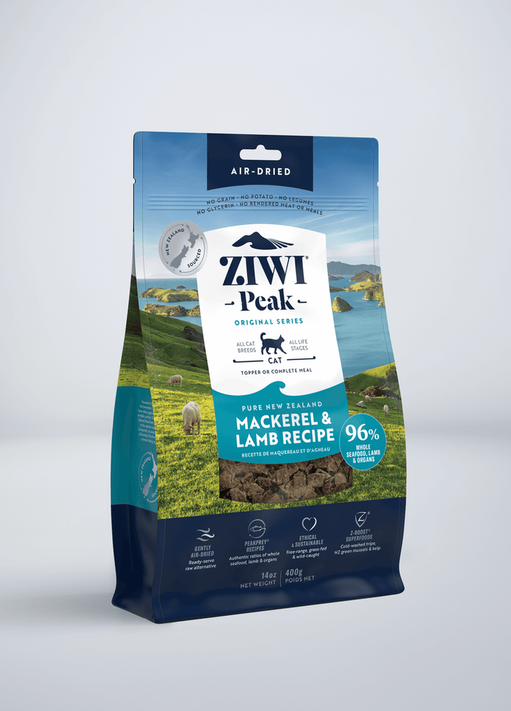 Ziwipeak Daily Cat Air Dried Cuisine Pouch Mackerel & Lamb