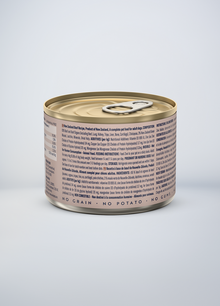 Ziwipeak Daily Dog Cuisine Tins Beef