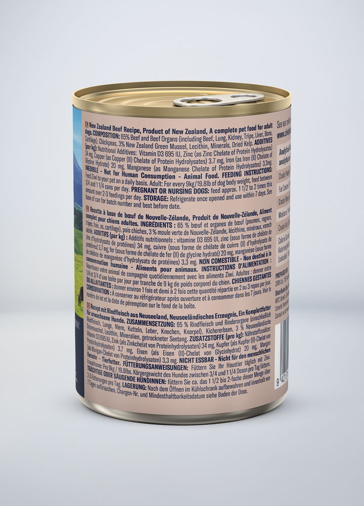 Ziwipeak Daily Dog Cuisine Tins Beef