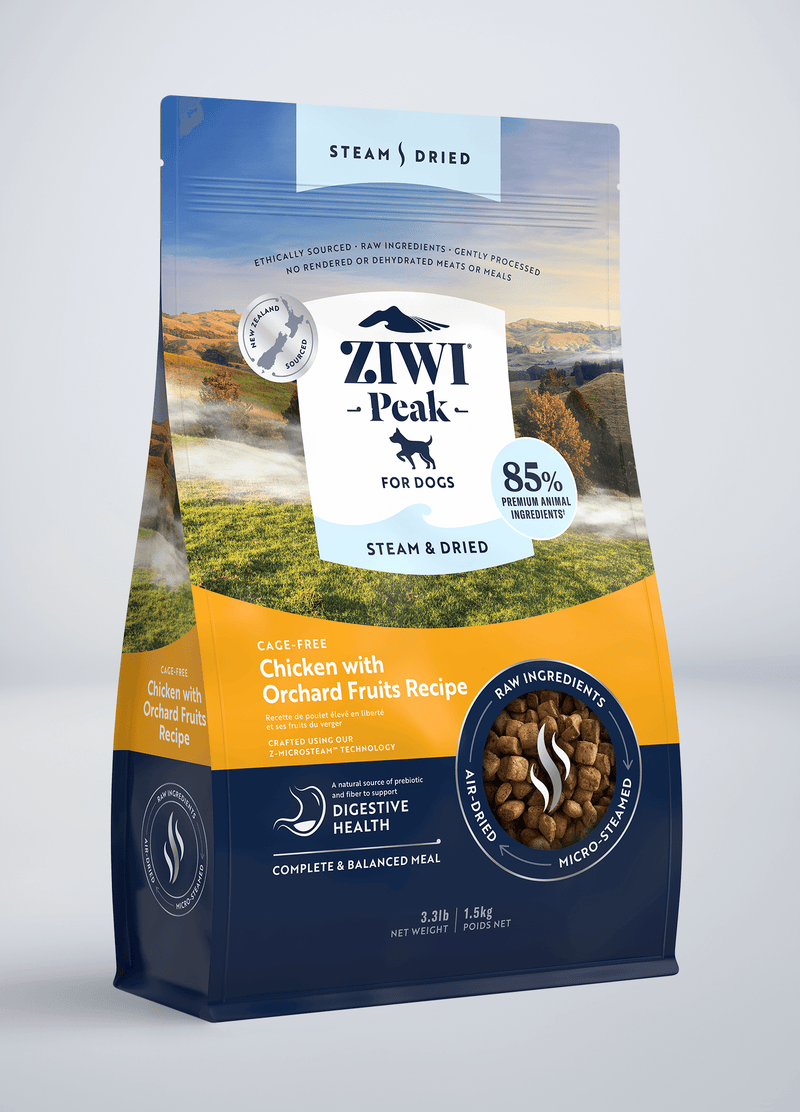 Ziwipeak Dog Steam & Dried Chicken Pouch