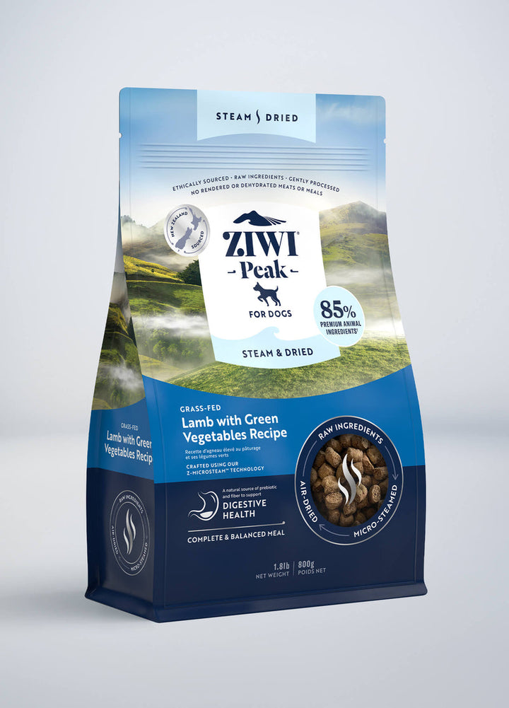 Ziwipeak Dog Steam & Dried Lamb Pouch
