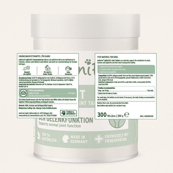 Aniforte Agility Vet Joint Care Tablets for Dogs