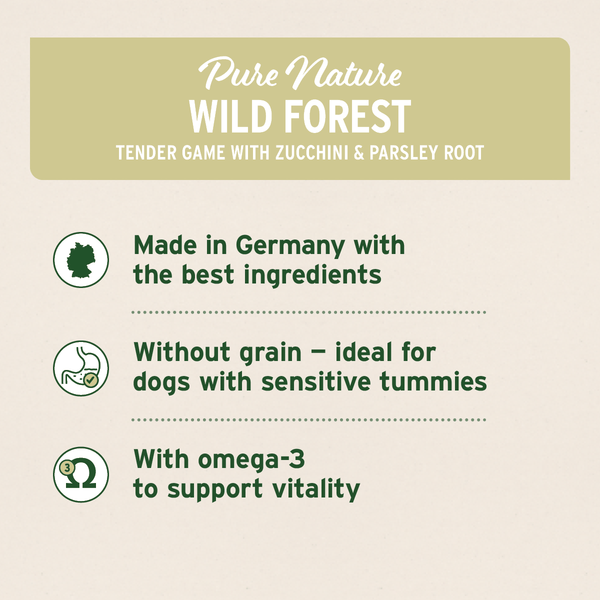 Aniforte PureNature Wild Forest - Wet Food for Dogs
